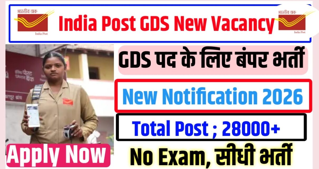 India Post GDS Vacancy 2026