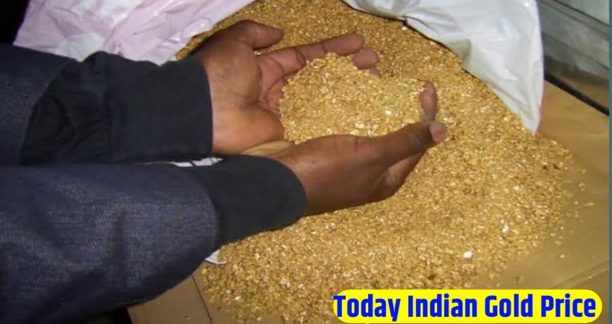 Today gold price in India